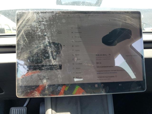 Photo 9 from auction – 2025 TESLA MODEL 3 with VIN 5YJ3E1EB5SF048757