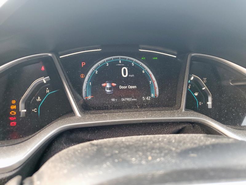 Photo 9 from auction – 2020 HONDA CIVIC EX with VIN 19XFC1F32LE021615