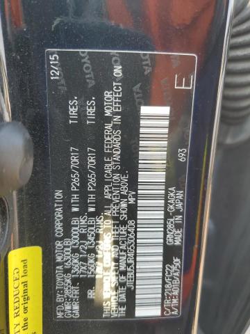 Photo 14 from auction – 2016 TOYOTA 4RUNNER SR with VIN JTEBU5JR4G5306408