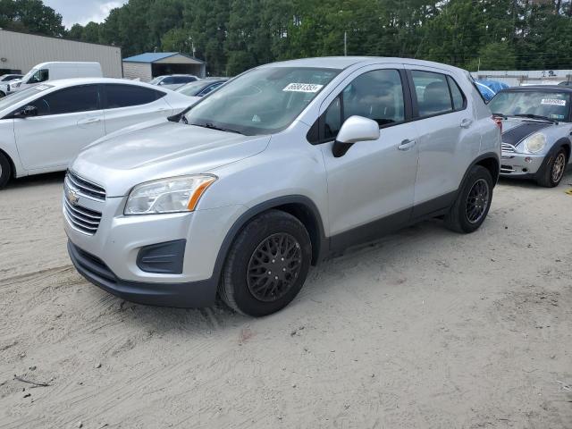 CHEVROLET TRAX LS 2015 with VIN KL7CJKSB5FB166609 - Photo from auction