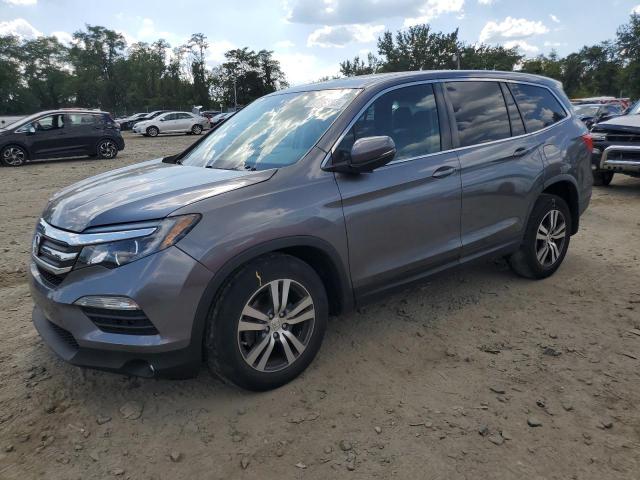 HONDA PILOT EXLN 2017 with VIN 5FNYF6H75HB075165 - Photo from auction