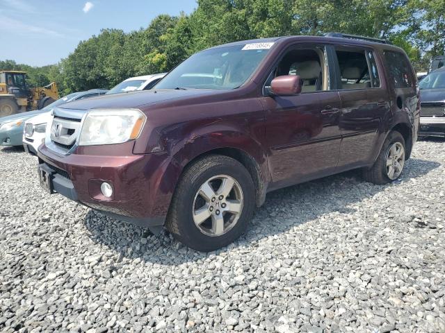 HONDA PILOT EX 2009 with VIN 5FNYF48429B047724 - Photo from auction
