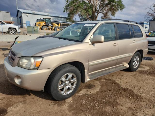 TOYOTA HIGHLANDER 2004 with VIN JTEDP21A840007456 - Photo from auction