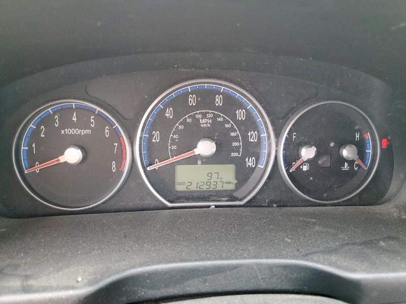 Photo 9 from auction – 2009 HYUNDAI SANTA FE G with VIN 5NMSG13D29H301276