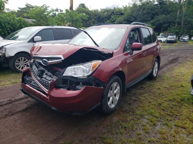 SUBARU FORESTER 2.5I PREMIUM 2016 with VIN JF2SJADC0GG551306 - Photo from auction