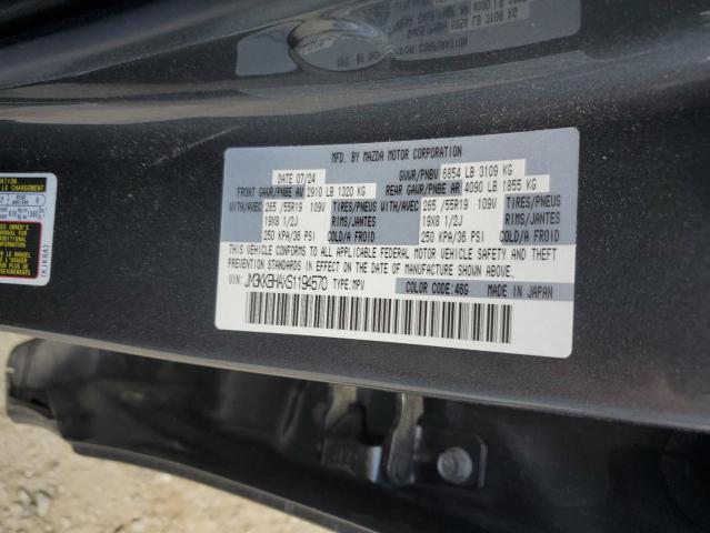 Photo 14 from auction – 2025 MAZDA CX-90 PREF with VIN JM3KKBHAXS1194570