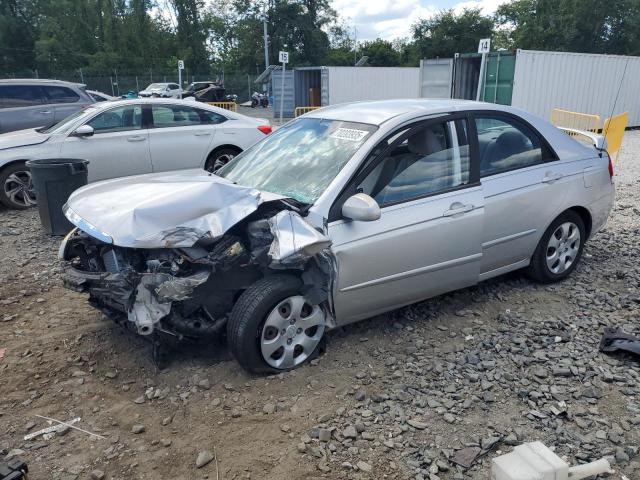 KIA SPECTRA EX 2008 with VIN KNAFE121485516784 - Photo from auction