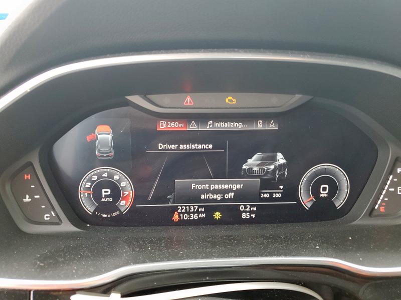 Photo 9 from auction – 2020 AUDI Q3 with VIN WA1EECF3XL1007363