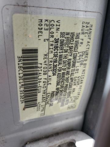 Photo 14 from auction – 2009 NISSAN VERSA S with VIN 3N1BC13E19L353234