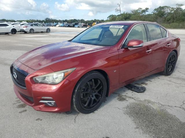 Photo 1 from auction – 2014 INFINITI Q50 BASE with VIN JN1BV7AP4EM674833