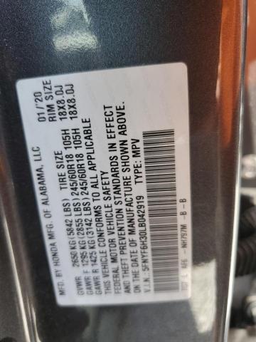 Photo 14 from auction – 2020 HONDA PILOT EX with VIN 5FNYF6H30LB042919