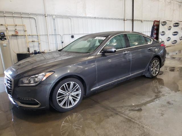 GENESIS G80 BASE 2018 with VIN KMHGN4JEXJU242365 - Photo from auction
