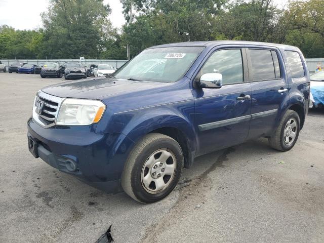 HONDA PILOT LX 2014 with VIN 5FNYF3H23EB016338 - Photo from auction