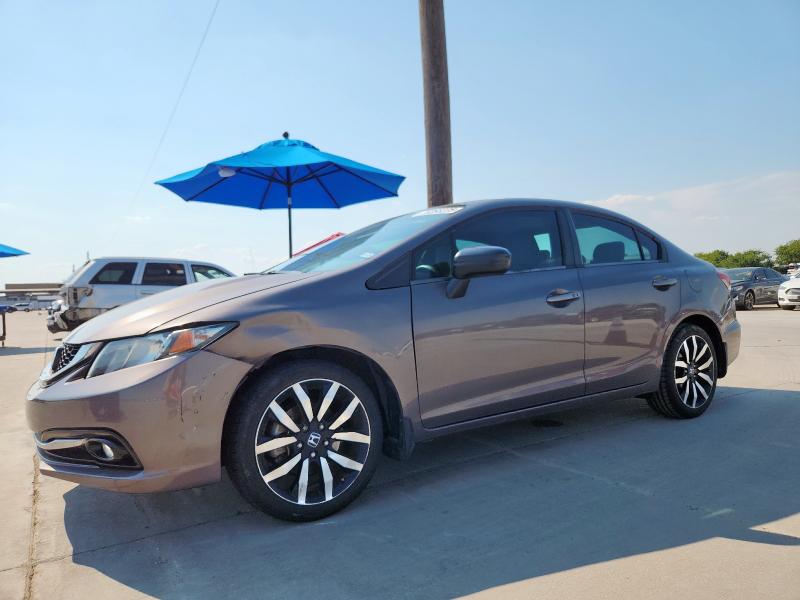 HONDA CIVIC EXL 2015 with VIN 2HGFB2F98FH537310 - Photo from auction