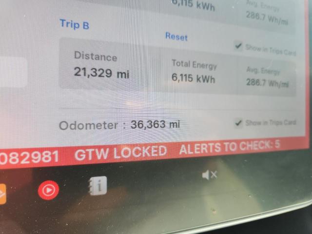 Photo 9 from auction – 2021 TESLA MODEL 3 with VIN 5YJ3E1EB0MF082981