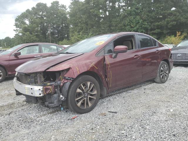 HONDA CIVIC EX 2014 with VIN 19XFB2F8XEE046611 - Photo from auction
