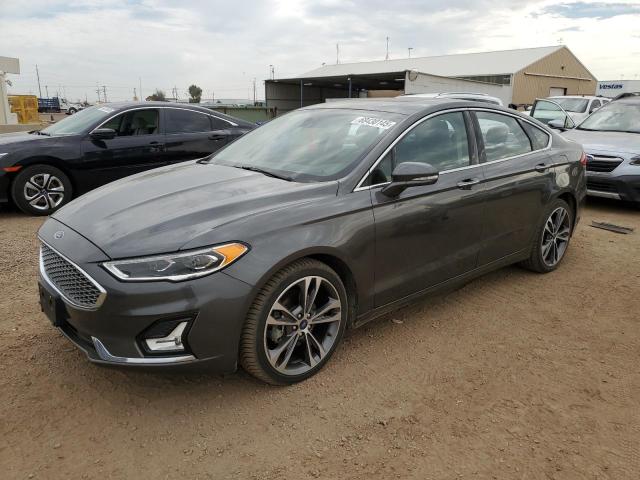 FORD FUSION TIT 2019 with VIN 3FA6P0D98KR240985 - Photo from auction