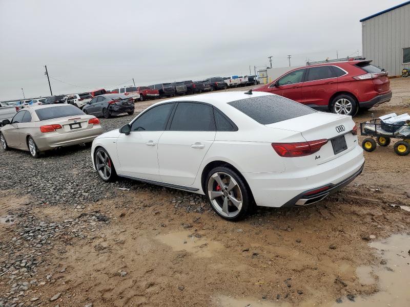 Photo 2 from auction – 2022 AUDI A4 PREMIUM with VIN WAUEAAF43NN006384