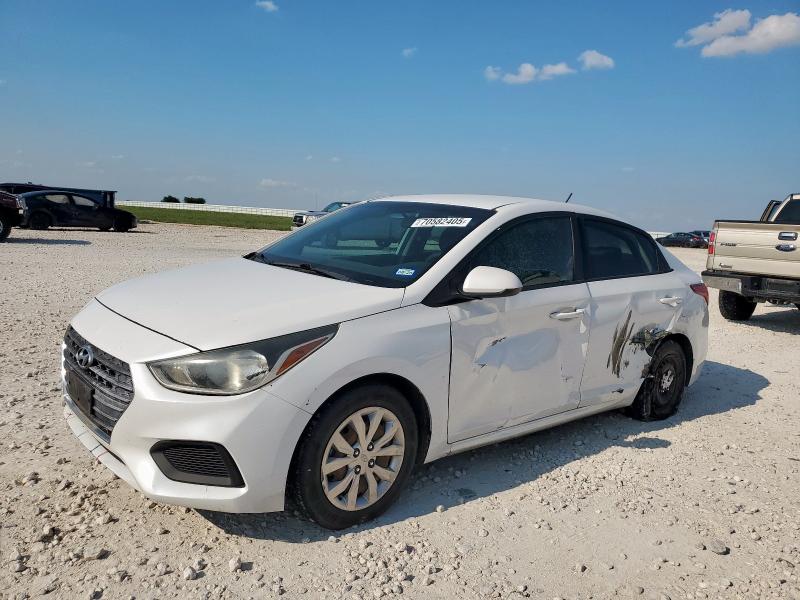 HYUNDAI ACCENT SE 2018 with VIN 3KPC24A32JE010593 - Photo from auction