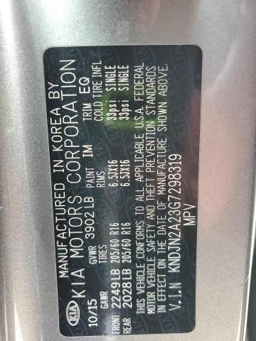 Photo 14 from auction – 2016 KIA SOUL with VIN KNDJN2A23G7298319