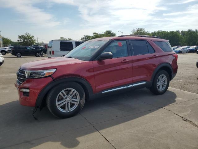 FORD EXPLORER X 2022 with VIN 1FMSK8DH9NGC04498 - Photo from auction