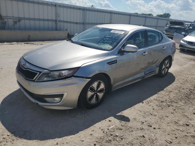 KIA OPTIMA HYB 2013 with VIN KNAGM4AD4D5053348 - Photo from auction