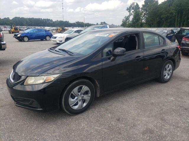 HONDA CIVIC LX 2013 with VIN 19XFB2F53DE062895 - Photo from auction
