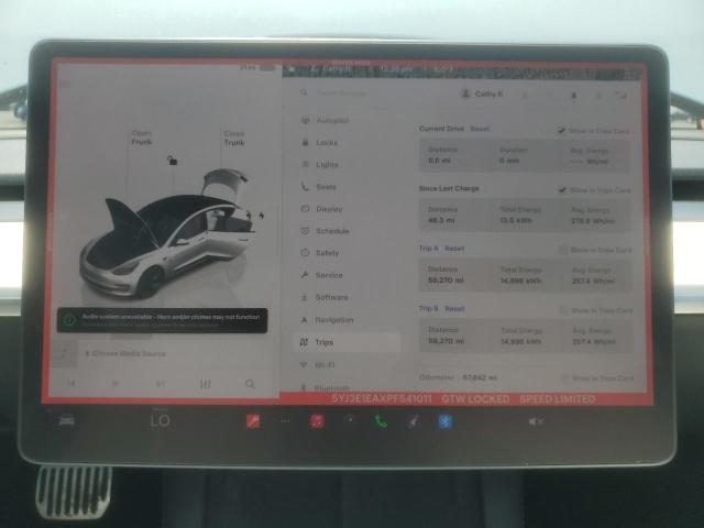 Photo 9 from auction – 2023 TESLA MODEL 3 with VIN 5YJ3E1EAXPF541011