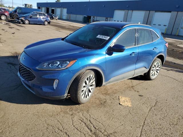 FORD ESCAPE TITANIUM 2022 with VIN 1FMCU9J94NUA23358 - Photo from auction