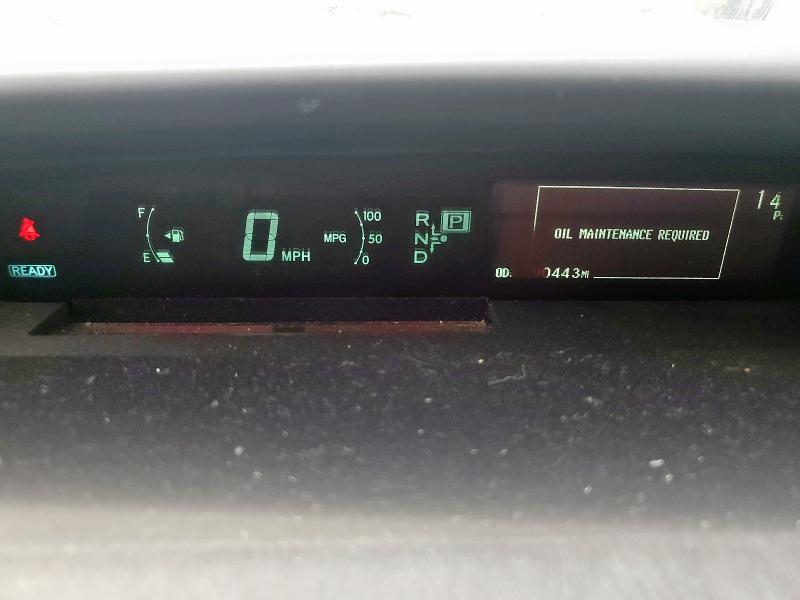 Photo 9 from auction – 2011 TOYOTA PRIUS with VIN JTDKN3DU0B1449104