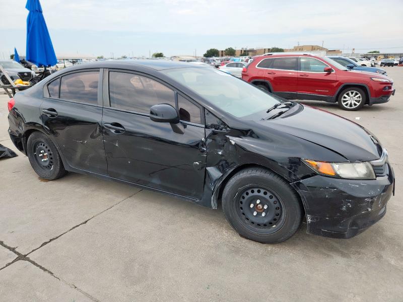 Photo 4 from auction – 2012 HONDA CIVIC LX with VIN 2HGFB2F50CH554112