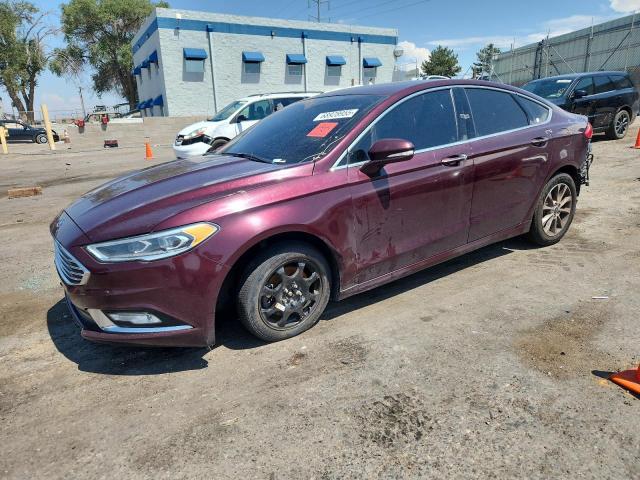 Photo 1 from auction – 2017 FORD FUSION SE with VIN 3FA6P0HD7HR269711