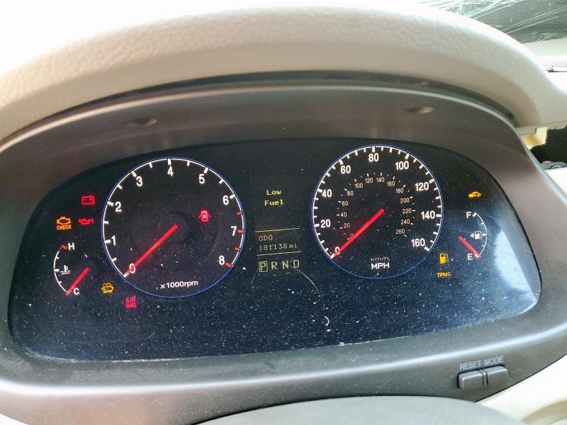 Photo 9 from auction – 2008 HYUNDAI AZERA SE with VIN KMHFC46F38A251004