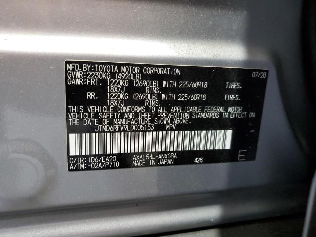 Photo 14 from auction – 2020 TOYOTA RAV4 LIMIT with VIN JTMD6RFV9LD005153