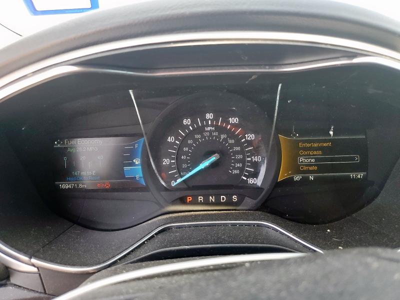 Photo 9 from auction – 2016 FORD FUSION SE with VIN 3FA6P0H70GR278825