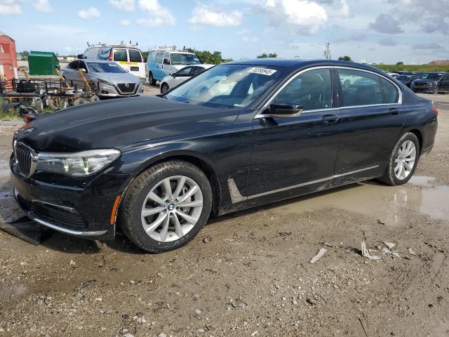 BMW 740 I 2018 with VIN WBA7E2C5XJG742432 - Photo from auction