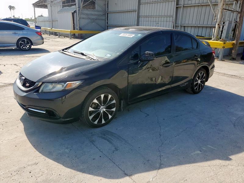 HONDA CIVIC SI 2013 with VIN 2HGFB6E55DH700787 - Photo from auction
