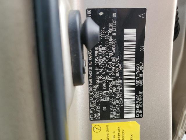 Photo 14 from auction – 2007 LEXUS RX 350 with VIN 2T2GK31U07C014911