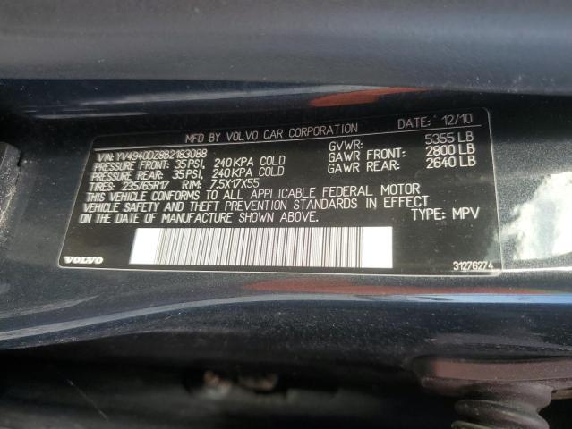 Photo 14 from auction – 2011 VOLVO XC60 3.2 with VIN YV4940DZ8B2183088