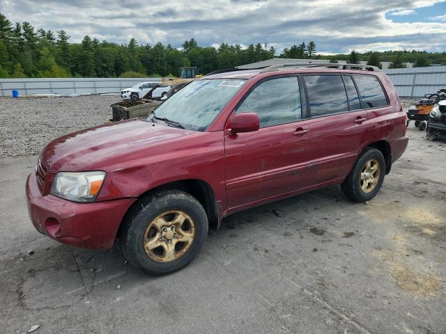 TOYOTA HIGHLANDER 2006 with VIN JTEHD21A760043149 - Photo from auction