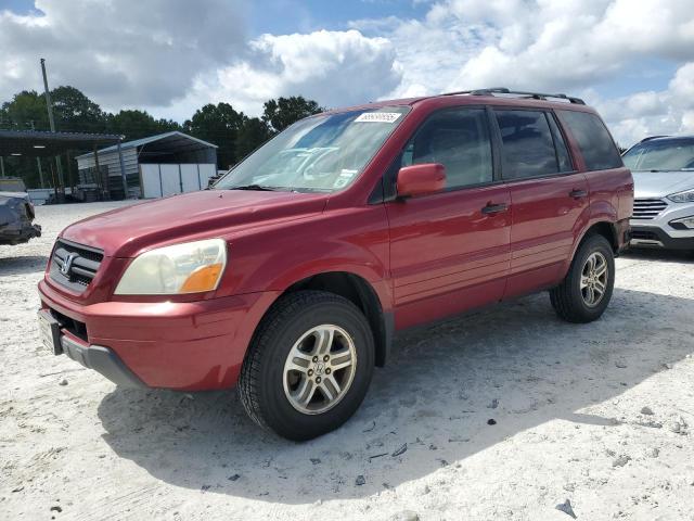 HONDA PILOT EX 2004 with VIN 5FNYF18444B007717 - Photo from auction
