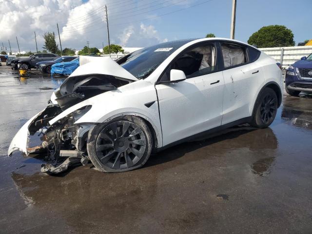 TESLA MODEL Y 2021 with VIN 5YJYGDEE6MF086996 - Photo from auction