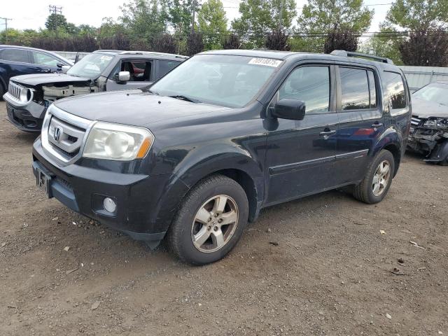 HONDA PILOT EXLN 2011 with VIN 5FNYF4H79BB052130 - Photo from auction