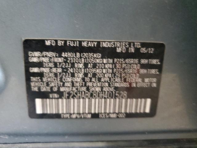 Photo 14 from auction – 2013 SUBARU FORESTER 2 with VIN JF2SHABC8DH401528