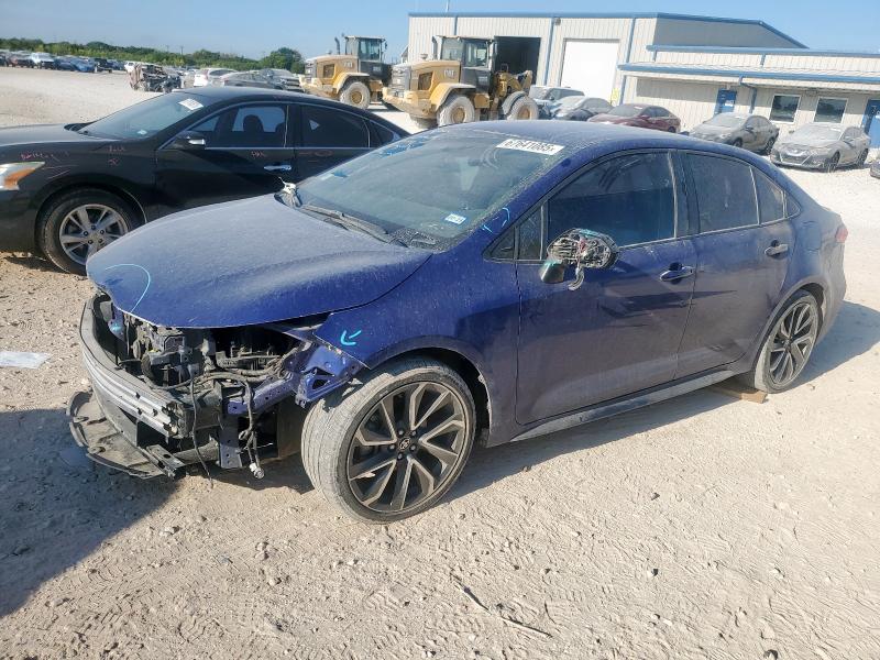 TOYOTA COROLLA SE 2021 with VIN 5YFS4MCE5MP088812 - Photo from auction