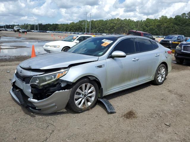 KIA OPTIMA EX 2018 with VIN 5XXGU4L38JG217893 - Photo from auction