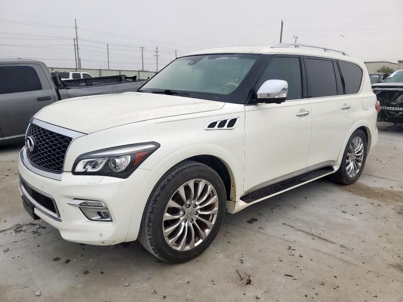 INFINITI QX80 2015 with VIN JN8AZ2ND5F9770091 - Photo from auction