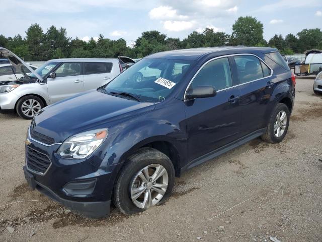 CHEVROLET EQUINOX LS 2016 with VIN 2GNALBEK8G1119289 - Photo from auction