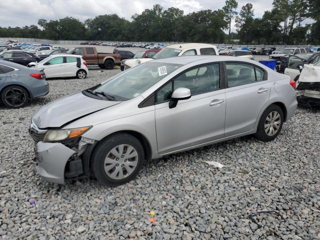 HONDA CIVIC LX 2012 with VIN 19XFB2F59CE045727 - Photo from auction