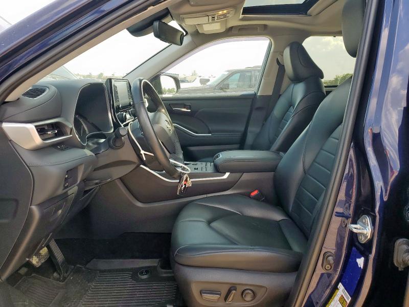 Photo 7 from auction – 2022 TOYOTA HIGHLANDER with VIN 5TDGZRBHXNS577229